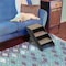 Pet Adobe Folding Pet Stairs with Carpeted Foldable Wood for Home /Travel, Dogs, Cats, Pets up to 80-pounds 772617DGM - alternate 6